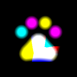 MSDF texture layer 4: pets